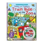 Track Jigsaw Book - Timmy and Tabby's Train Ride at the Zoo by North Parade Publishing (Novelty book, 2014)