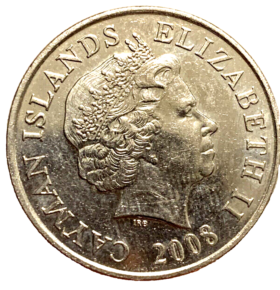 その他 Queen Elizabeth 2008 CAYMAN ISLANDS 25 CENTS COIN ELIZABETH II SAILING SHIP