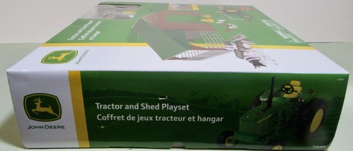 John Deere Tractor & Shed Play Set Die Cast Tractor & Wagon 37 Pieces ( LP71780) - Picture 4 of 6