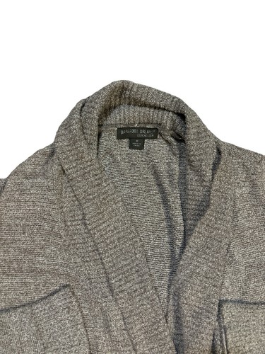 Barefoot Dreams CozyChic Lite Circle Cardigan Grey Size Medium Casual Loungewear - Picture 2 of 8