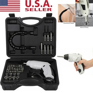 47pcs-Rechargeable-Wireless-Cordless-Electric-Screwdriver-Drill-Kit-Power-Tool