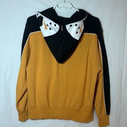 Boston Bruins hoodie full zip goalie mask retro sports core Old time hockey - Picture 10 of 15