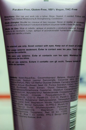 HEMPZ~VANILLA PLUM~SHAMPOO & CONDITIONER~Hair Moisturizer~Natural Hemp Seed Oil~ - Picture 17 of 23
