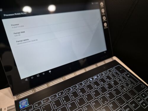 Lenovo Yoga Book YB1-X90L 64/4ram LTE Diseño Italiano Android Negro Igo Primo - Imagen 8 de 8