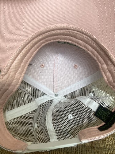 John Deere Ladies Mesh Truckers Cap Pink - Picture 8 of 8