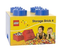 Lego 4-plug Storage Brick Toy (blue) Blue Lego 4-plug Storage Brick Toy (blue) Blue