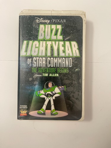 Buzz Lightyear of Star Command: The Adventure Begins (VHS, 2000) Tim Allen  - Picture 1 of 9