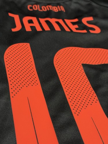 2024/25 Colombia Away Jersey #10 James Rodriguez Medium Adidas Copa America NEW - Picture 17 of 22