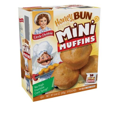Honey Bun Mini Muffins, 40-1.7 OZ Pouches (8 Boxes) - Picture 3 of 3