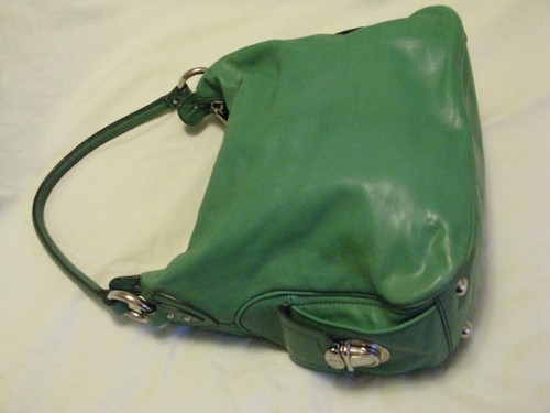 Marc Jacobs Collection 'Blake' Emerald Green Multi-Pocket Hobo Bag Gilmore Style - Picture 7 of 11