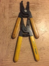 2-Ideal Industries Tool USA Vintage Wire T-strippers,cutters,electrical,AWG,Set