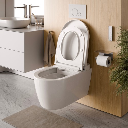 Duravit Dusch WC Soleil Komplettanlage Sitzheizung Entkalkungsfunktion Licht - Bild 8 von 19