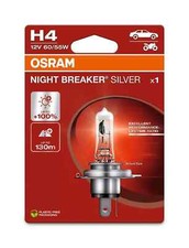 H4 (472) OSRAM Night Breaker Silver 64193NBS-1BL +100% MORE LIGHT 130M BEAM 1x