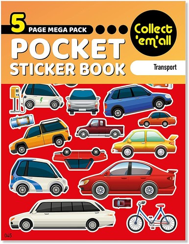 Pocket Sticker Book for Children Kids Toddler Teens Crafts Scrapbook 5 Pages - Picture 263 of 318