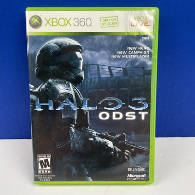 #ad #ad Microsoft Xbox 360 Halo 3: ODST CIB Complete W Manual amp; Gold Sub Code Unused $16.82