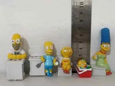 Vintage Lot Of 5 Sonrics Homer Simpson Family Figures 1999 Mexico