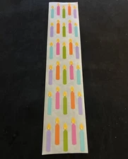 Vintage 80’s Mrs. Grossman’s Candles Sticker Strip -
