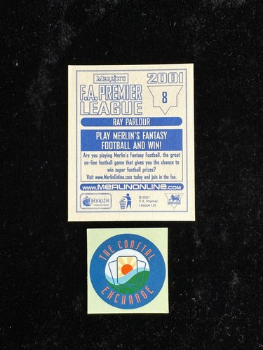 Merlin's F.A. Premier League 2001 | Blue Back | Sticker(s) aussuchen | #1-253 - Bild 17 von 497