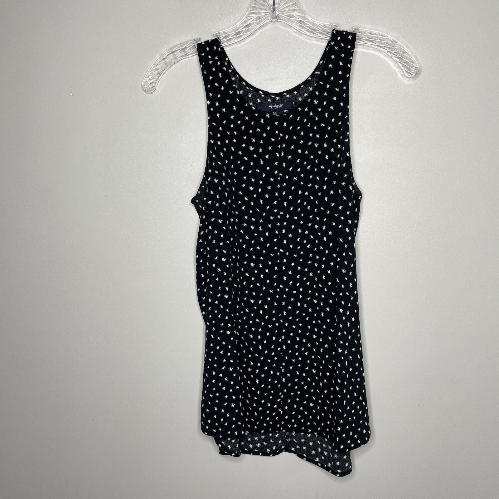 MADEWELL Top Womens XS Black Sleeveless Racerback… - image 3