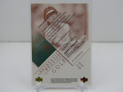 AUTOGRAFO JULI INKSTER 2003 SP AUTENTICO ROOKIES! RC! #0613/1999! - Foto 2 di 2