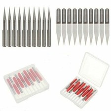 Carbide PCB Engraving Bits  10 Pcs 20 Degree 0.3mm Router Tool 3.175mm shank