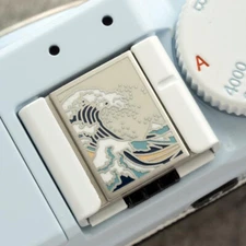 Camera Hot Shoe Cover Shutter Button For Leica Sony Canon Nikon Fuji XE4 Xpro3