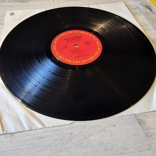 ELVIS COSTELLO -My Aim Is True Original LP 1977 EX Early Press Columbia PC 35037 - Picture 11 of 14