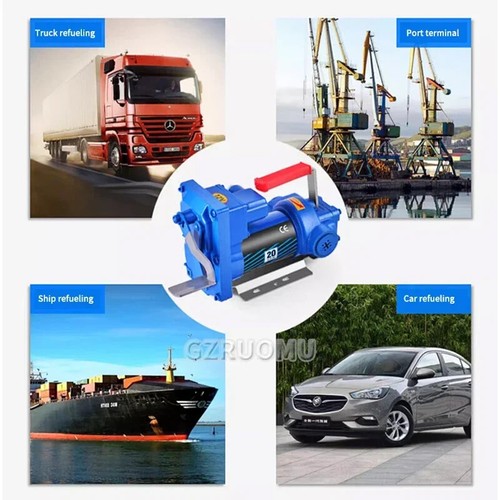 Pompe de pompage électrique essence antidéflagrante pompe auto-amorçante avec carburant diesel haute qualité