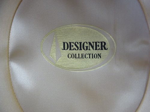 VINTAGE UNISEX MAUVE BOWLER DISNEY DESIGNER SOUVENIR SIZE 7 1/8 WOOL FEDORA BH - Picture 5 of 9