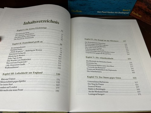 Der Zweite Weltkrieg in drei Bänden 3 Vols Verlag "Das Beste" HC World War II - Imagen 5 de 9