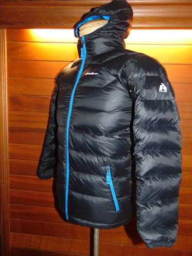 Eddie Bauer First Ascent Hooded Down Puffer Jacket Kids Size Large 14/16 - Picture 3 of 9