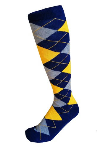Hombres Varios Colores Scottish Argyle Golf Rodilla Calcetines Altos: Over-The-Pantorrilla 5-8,9-13 - Imagen 4 de 69