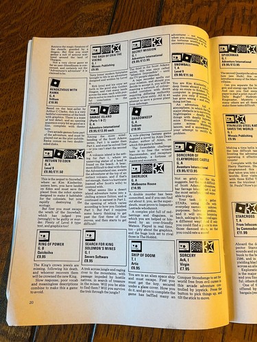 Vintage "The Complete Commodore software guide” by Commodore User Booklet - Picture 9 of 11