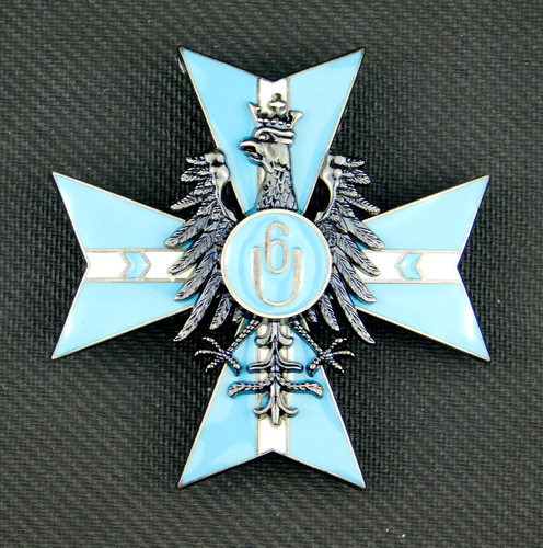 4143 WW2 POLISH 6TH KANIOW UHLAN REGIMENT BADGE POLAND REPLICA - Picture 1 of 2