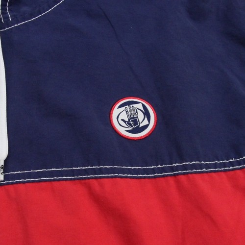 Body Glove Jacket Mens XL Navy Blue Red White Cotton Hooded Full Zip Casual Surf - Picture 3 of 8