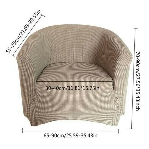 Stretch Spandex Armchair Sofa Cover Club Chair One-seater Sofa Chair Slipcover - Bild 5 von 23