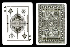 1 x playing card Theory11 High Victorian - Jack of Spades ZT 39