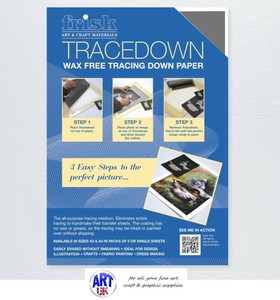 Tracedown Transfer Paper Wax Free A3 Assorted 5 Pack