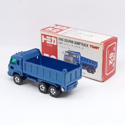 TOMICA 52 HINO DOLPHIN DUMP TRUCK 1/102 TOMY MADE IN JAPAN