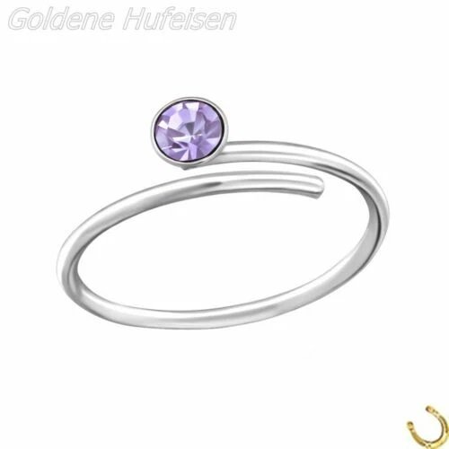 Modeschmuck-Zehenring in Lila