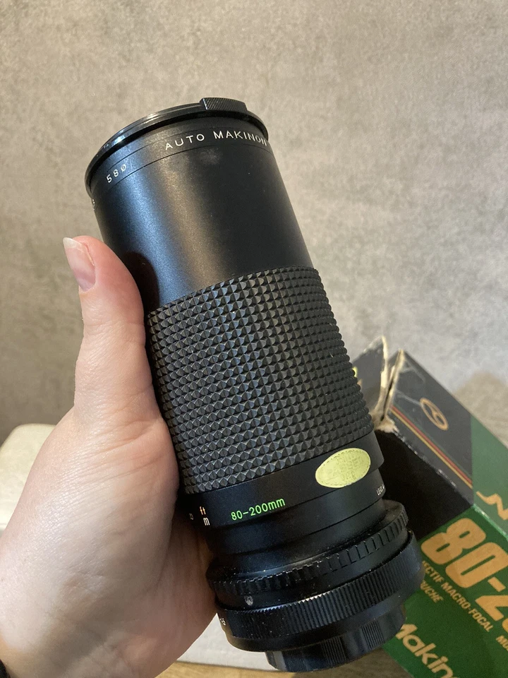 MAKINON 80-200mm Zoom MACRO f4.5 Camera Lens for Pentax with Box Vintage - Image 4 of 4