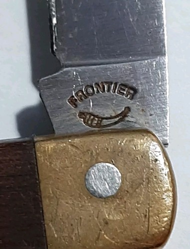 VINTAGE IMPERIAL FRONTIER DOUBLE EAGLE 4715 POCKET KNIFE - USA 2.25” Blade - Picture 7 of 10