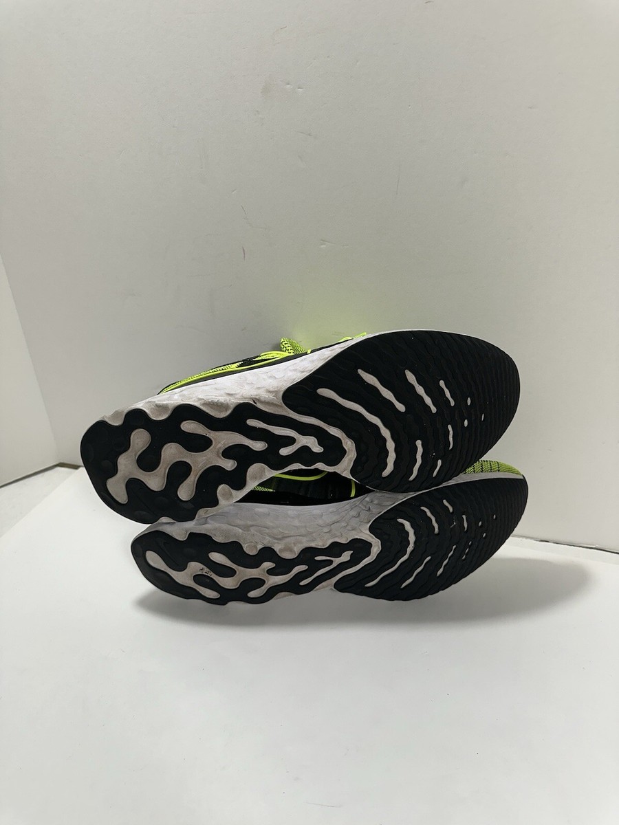 Nike Mens React Infinity Run Flyknit 2 Volt Black Running Shoes CT2357-700 Sz 14 NIKE MENS React Infinity Run Flyknit 2  main image 2