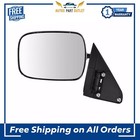 New Mirror Manual Chrome Pedestal Style Driver Side For 1988-2001 Chevy GMC