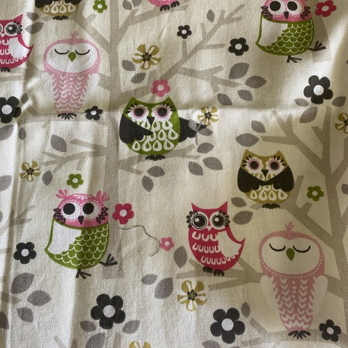 Cute Owl Upholstery Type Fabric  3/8 Yard x 44” - Picture 1 of 4