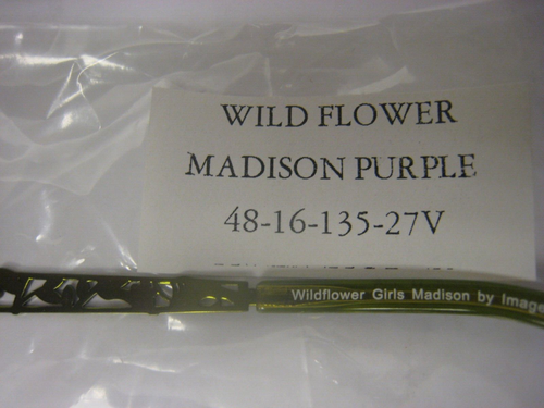 Wildflower Girls Eyeglasses Model Madison In Color PURPLE PASSION 48-16-135-27V - Picture 5 of 6