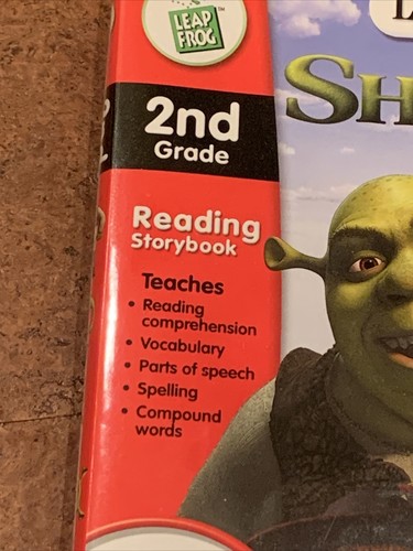 Leap Frog LeapPad Shrek 2 Second Grade Reading Storybook New - Picture 2 of 8