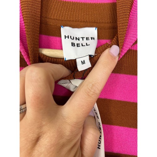 NWT Hunter Bell Lingle Long Sleeve Pink Striped Turtleneck Top in Amber Stripes  - Bild 6 von 8