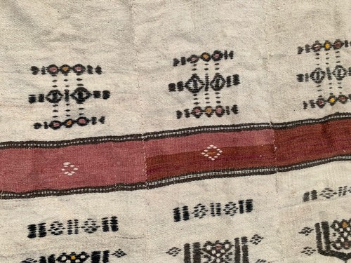 Fulani Blanket,African Blanket,Antique Hand Made Fulani,Wedding Blanket 5x7 ft - Picture 7 of 9