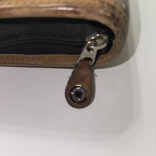 Franklin Quest Planner Green Line Black Canvas Brown Leather Trim 7 Ring Zip - Afbeelding 20 van 21